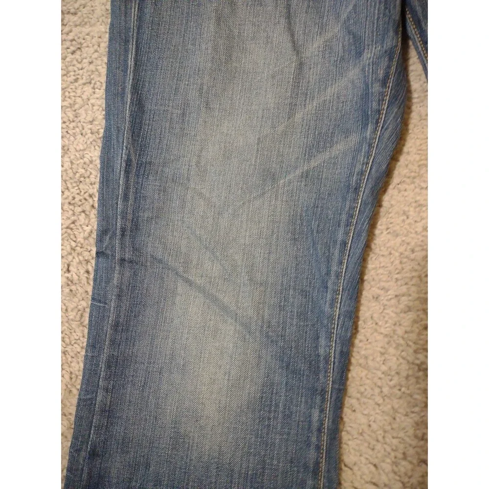Lucky Brand Jeans Mens 30 X 32 227 Slim Boot Fit Medium Wash Button Fly
